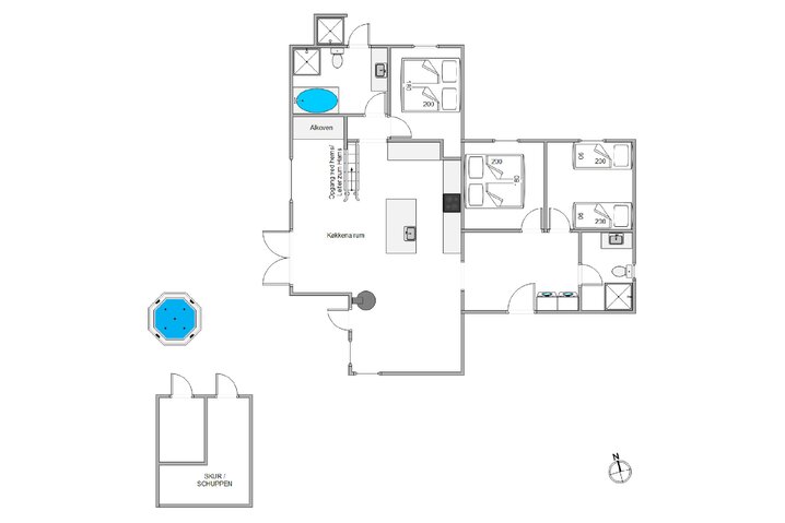 Ferienhaus ii1068 in Nordsøvej 414, Søndervig - Bild #13