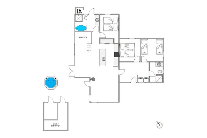 Ferienhaus ii1068 in Nordsøvej 414, Søndervig - Bild #13