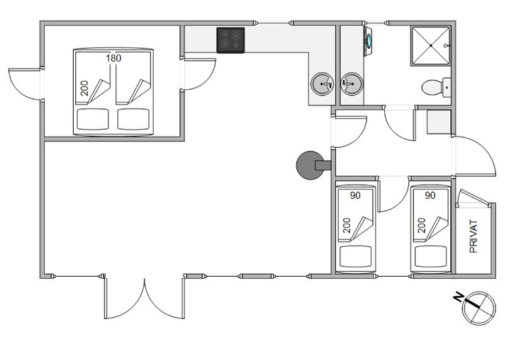 Sommerhus ii1099 på Sletten 14, Søndervig - Billede #13