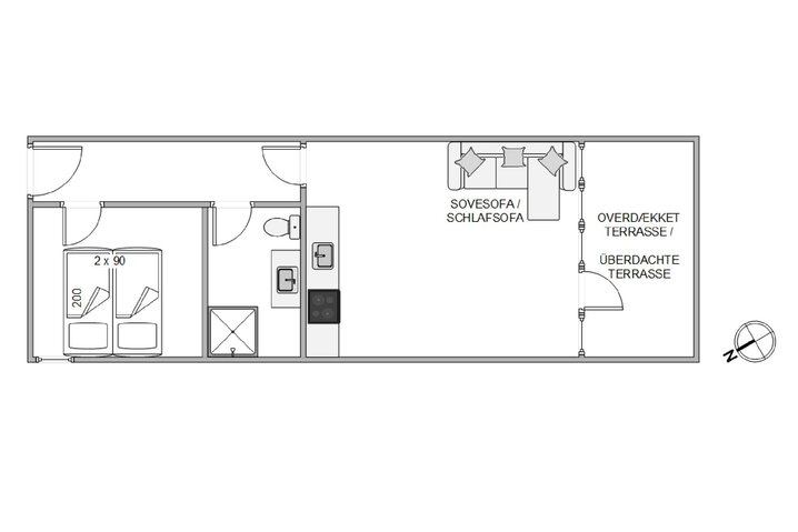 Ferienhaus ii1102 in Lodbergsvej 239 G101 st, Søndervig - Bild #13