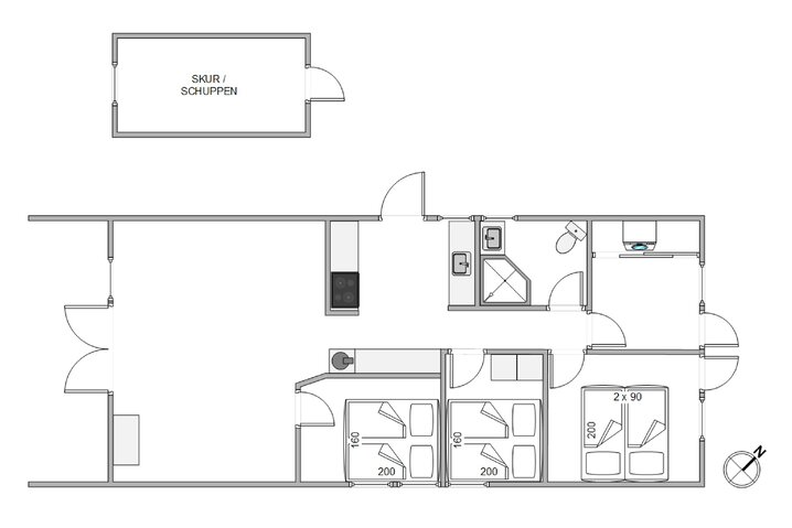 Ferienhaus ii1104 in Hjelmevej 51, Søndervig - Bild #13