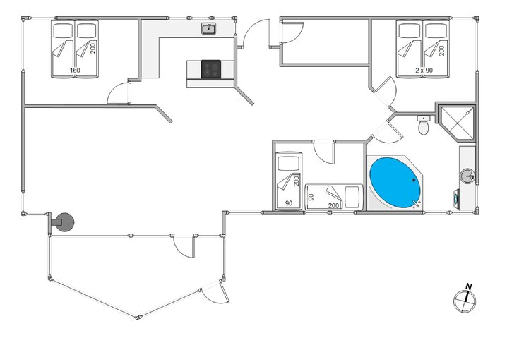 Ferienhaus ii1107 in Nordsøvej 47, Søndervig - Bild #13