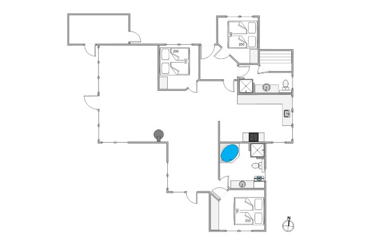 Ferienhaus ii1133 in Plantagevej 17, Søndervig - Bild #13