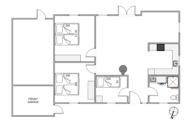 Ferienhaus ii1316 in Nordsøvej 225, Søndervig - Bild #13