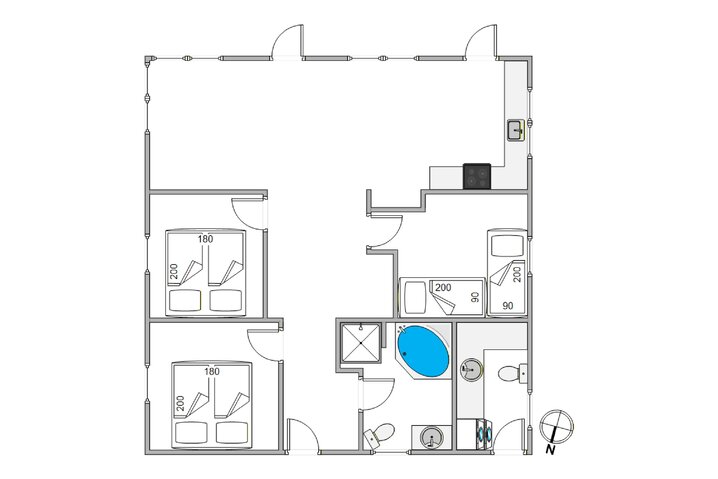 Holiday home ii1409 at Nordsøvej 34, Søndervig - Picture #13
